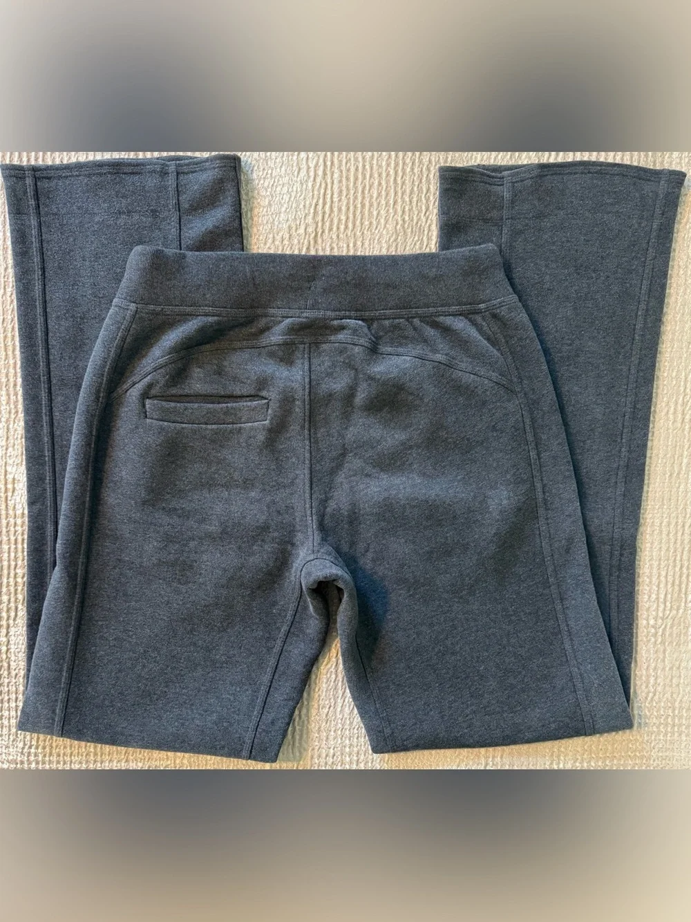 Lululemon Mens Heavyweight Fleece Sweatpants Heathered Charcoal L Tall 37”Inseam